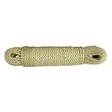 Connex DY2701561 Mehrzweckseil Sisal 5.0 mm x 30 m, Naturfaser