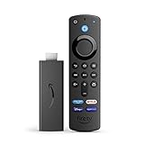 Fire TV Stick mit Alexa-Sprachfernbedienung (mit TV-Steuerungstasten) | HD-Streaminggerät