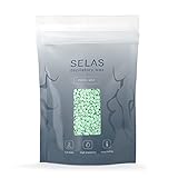 Enthaarungswachs in Aloe Vera Perlen 1kg SELAS. Haarentfernung wachs mit Aloe Vera Öl, für alle Bereiche und Hauttypen, vor allem die empfindlichen.