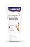 Hansaplast Repair & Care Schrundensalbe (40 ml), Fußpflege für sehr trockene und rissige Haut, Fußcreme für zarte und geschmeidige Füße