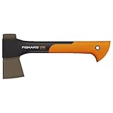 Fiskars 121420 Universalaxt X7, Mehrfarbig, Länge: 36 cm, altes Modell