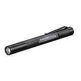 Ledlenser P4R Core LED Stiftleuchte, 200 Lumen, aufladbar mit Lithium Akku, fokussierbar, drei Helligkeitsstufen, Leuchtweite 95m, USB Ladekabel u. Clip, Penlight