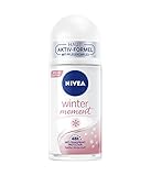 NIVEA Winter Moment Deo Roll-On (50 ml), erfrischendes Antitranspirant , Deodorant mit 48h Anti-Transpirant-Schutz und winterlichem Duft