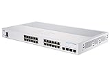 Cisco Business CBS350-24T-4G Managed Switch | 24 GE-Ports | 4 x 1G-SFP | Begrenzter Lebenszeitschutz (CBS350-24T-4G)