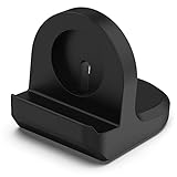 AWADUO Silikon Anti-Rutsch Desktop Base Stand Kompatibel mit Samsung Galaxy Watch 5/5 Pro, Ersatz USB Charing Dock Stand Station Smart Watch Zubehör (Ladekabel Nicht im Lieferumfang enthalten)