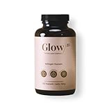 Glow25® Kollagen Kapseln hochdosiert [180 Kapseln] mit Hyaluronsäure und Vitamin C | Premium Collagen Complex für eine schöne Haut | Ohne Zusatzstoffe | Laborgeprüft | Made in Germany