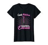 Coole Mädchen fahren Einrad Einradfahrer Unicycle T-Shirt