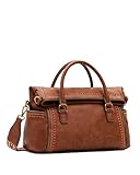 Desigual Damen Bag_pol Green_loverty 2.0 POL GREEN 2 0 6011 CAMEL, Brown, Einheitsgröße EU