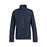 Mammut Herren Hardshell Jacke mit Kapuze, Blau (marine), L