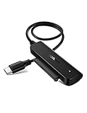 UGREEN USB C SATA Adapter für 2,5 Zoll SSD und HDD Festplatten Adapter USB 3.1 auf SATA III Typ C SATA Kabel Thunderbolt 3 kompatibel UASP Unterstützung für MacBook Pro, MacBook Air, Mac Mini usw