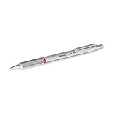 rOtring Rapid PRO Kugelschreiber | Mittlere Linienbreite | Silber, 1 Stück (1er Pack)