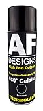 Alex Flittner Designs Thermolack Spray Spraydose Ofenlack Auspufflack Hitzebest. 650 °C Schwarz 400ml