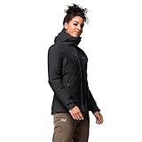 Jack Wolfskin Damen Troposphere Jacket W Wetterschutzjacke, black, L