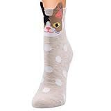 Generic Frauen-Baumwollsocken in den Schlauch-Socken-Tierkarikatur-Socken-weiblichen Socken Herren Sportsocken