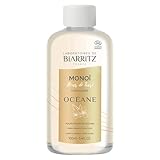 Laboratoires de Biarritz - Océane Bio-zertifiziertes Tiaré blüte monoi-öl - Pflegt Haare und Körper intensiv - 100 ml - Made in France