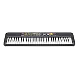 Yamaha PSR-F52 Digital Keyboard, schwarz – Kompaktes digitales Keyboard für Einsteiger mit 61 Tasten, 144 Instrumentenklängen und 158 Begleit-Styles, 920 mm × 266 mm × 73 mm