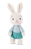 NICI 47511 Happy Bunnies Bunny Hase Creme blaues Shirt 15cm Plüsch Kuscheltier