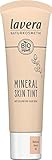 lavera Mineral Skin Tint - Natural Ivory 02 - Naturkosmetik - Mit Bio Aloe Vera, Natural Q10 & Vitamin E - Vegan - Frei von Silikonen - Frei von Mineralöl - Geringe Deckkraft - 30ml