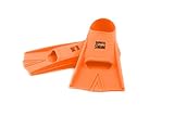 BornToSwim Kinder Kurze Trainingsflossen Größe 27-29 Silikon Schwimmflossen für Kinder, Orange, Größe 27-29 EU, FIN-XX-U-J-27-29