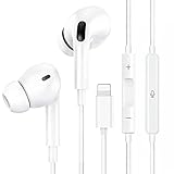 iPhone Kopfhörer Lightning Anschluss 【Apple MFi-Zertifiziert】 In-Ear Kopfhörer mit Kabel und Mikrofon und Lautstärkeregler Kompatibel mit iPhone 13/12/SE/11/X/XS/XS Max/XR/8/7 Unterstützt alle iOS