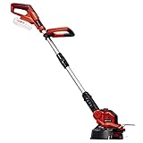 Einhell Akku-Rasentrimmer GE-CT 18/28 Li-Solo Power X-Change (Li-Ion, 18 V, 28 cm Schnittbreite Faden, dreh- und neigbarer Motorkopf, Lieferung ohne Akku und ohne Ladegerät), Rot/Schwarz