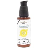 truemorrow pflegende Sonnencreme GESICHT | LSF 50 | 50ml | sensitiv und feuchtigkeitsspendend ohne Parfum | PA++++ Schutzniveau | nachhaltig, klimaneutral, vegan, korallenfreundlich, made in Germany