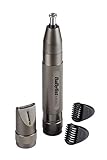 BaByliss MEN Diamond Precision 3-in-1, Nasen- & Ohrenhaarschneider, Augenbrauentrimmer, Detailtrimmer, Nasenhaartrimmer, Ohrenhaartrimmer, E110E