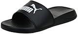 PUMA Unisex Popcat 20 Sandalen zum Reinschlüpfen, Black White, 43 EU