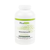 PlusVive - Magnesium Kapseln - hochdosiert: 700 mg aus Meerwasser gewonnenes natürliches Magnesium pro Kapsel - 365 vegane Kapseln - Hergestellt in Deutschland