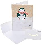 Amazon.de Geschenkkarte in Premium Grußkarte (Pinguin)