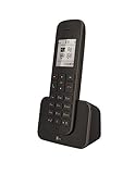 Telekom Sinus 207 Schnurlostelefon DECT analog, schwarz