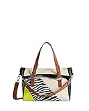 Desigual Damen Bols_click Clocken Love Hand Bag, Brown, Einheitsgröße EU