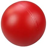 Hundeball Hundespielzeug Treibball Hundespielball Antistreßball auch für Pferde und Ferkel geeignet (ø 26 cm, Rot)