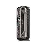 Lost Vape Thelema Solo Box Mod Akkuträger e Zigarette, mit maximal 100 Watt Leistung, Farbe gunmetal/carbon fiber, ohne Nikotin