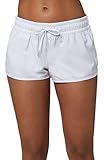 O'NEILL Damen Badeshorts, wasserabweisend, Stretch, 5,8 cm, 17,7 cm Innennaht, Laney Boardshorts, Stretch, 5,1 cm, Weiß, XX-Large