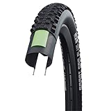 Schwalbe Unisex – Erwachsene Fahrradreife, Schwarz, SMART SAM Plus Perf, GreenGuard, Snakeskin 57-559-SnakeSkin