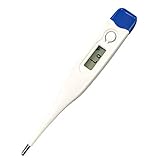 Exceart Digitales Fieberthermometer für Erwachsene und Babys, 2 Stück, zufällige Farbe