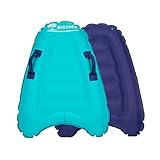 Aufblasbares Bodyboard mit Griffen,Tragbares Bodyboard Schwimmbrett Faltbares Surfboard ,Float Surfbrett für Erwachsene zum Strandsurfen Pool Schwimmen Sommer Wassersport