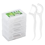 Zahnseide Dental Floss 200 Stück Zahnseide Stick mit Zahnstocher Halter, Zahn Draht/Zahnpflege Interdental Flossers mit Y-Form Design, Disposable Zahnseidensticks/Zahnreiniger Sticks