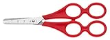 Westcott E-20547 00 Mutter-Kind-Schere, Doppelgriff, rot, 13 cm