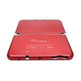 New for New3DS XL Top & Bottom Case Coverplate Shell Red Replacement, for Nintendo New 3DS XL LL New3DSXL Handheld Console, Outer A/E Frontplate Case Cover Plates 2 PCS Set Spare Parts