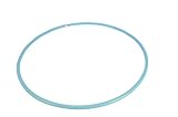 Simba 107402856 - Hula Hoop Reifen, blau oder rosa, Es wird nur ein Artikel geliefert, 60cm Durchmesser, Sportreifen, Gymnastikreifen, Fitness