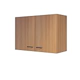 RIWAA - Küchen-Hängeschrank MARPLE - 2 Türig - 80 cm breit - Buche - Made in Germany