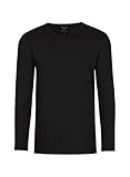 Trigema Mädchen Langarmshirt 202501, Schwarz (schwarz 008), 140