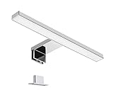 LED Spiegelleuchte,(Länge:30cm-40cm-60cm-78cm) 30cm, 5 Watt,4000 Kelvin,550 Lumen, 220V-240V 50/60Hz, Wasserdicht IP44, Neutralweiß, Badleuchte, Schminklicht, Schrankleuchte, Aufbauleuchte