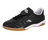 Brütting Herren Motion Indoor Hallenturnschuh, Schwarz Weiß, 43 EU