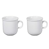 Thomas Trend Weiß - 2 x Becher mit Henkel 0,28 l - 11400-800001-15503 - Henkelbecher Mugge Humpen