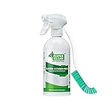 Superclean Fugenreiniger für Fliesen, Bad, Dusche, Toilette, universell einsetzbar und umweltfreundlich, Inhalt: 500 ml + Fugenbürste