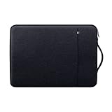 YINHANG Laptop Hülle Tasche Kompatibel mit 11 Zoll MacBook Air 11,6 Zoll Chromebook Notebook Tablette, Dünn Wasserdicht Polyester Schutzhülle Sleeve mit Griff Vordertasche Schutztasche,Schwarz