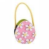 Sundaylike life Packpapier-Kits Candy Home Ostern Kreative Tasche Tasche Geschenk Hase Party Geschenk Zubehör Wohnkultur Aufbewahrungsbehälter Für Verpackungspapier (A-Pink, One Size)